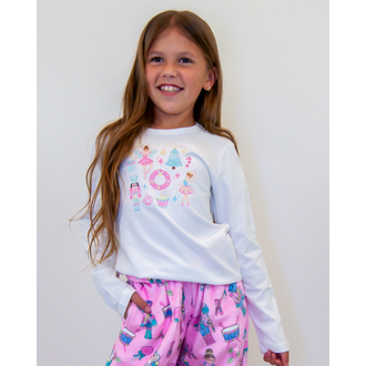 Sweet Winks SW Nutcracker Doodle Long Slv. Shirt