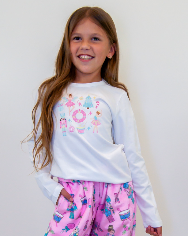 Sweet Winks SW Nutcracker Doodle Long Slv. Shirt