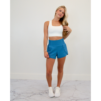 Mono B MONO HW Athleisure Split Short