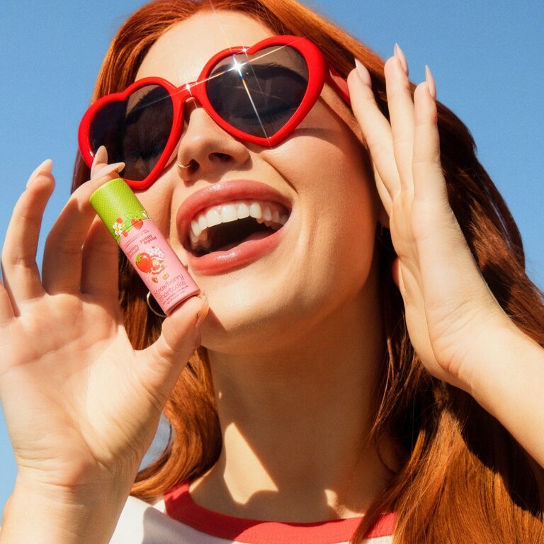 Poppy & Pout P&P Strawberry Shortcake Lip Balm