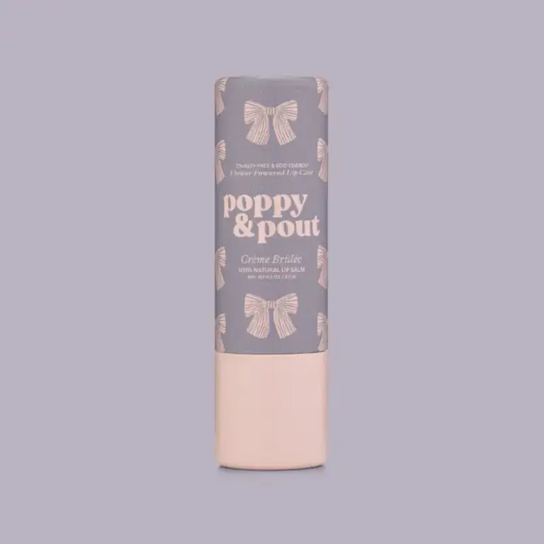 Poppy & Pout P&P Coquette Creme Brûlée Lip Balm
