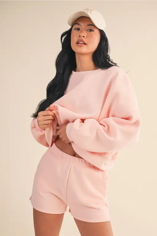 Kimberly C KC Cozy Fleece Oversized Crewneck
