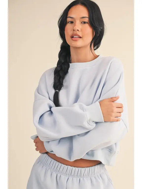 Kimberly C KC Cozy Fleece Oversized Crewneck