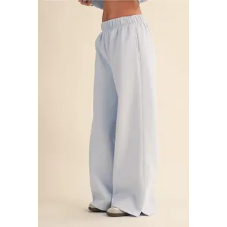 Kimberly C KC Core Cozy Fleece Wide Leg Sweatpants