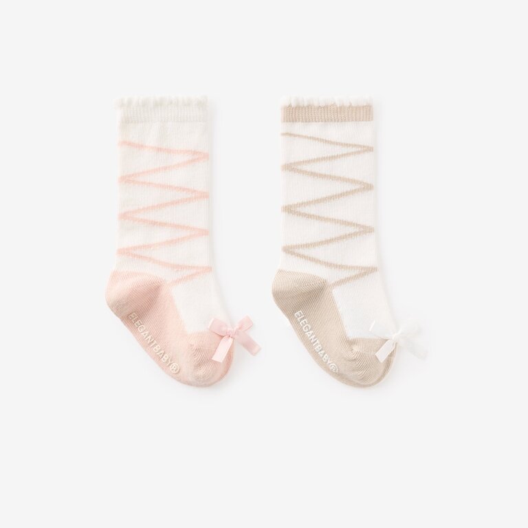 Elegant Baby EB Ballet Non Slip Baby Socks (2 pack)