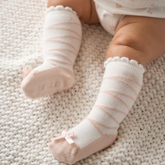 Elegant Baby EB Ballet Non Slip Baby Socks (2 pack)