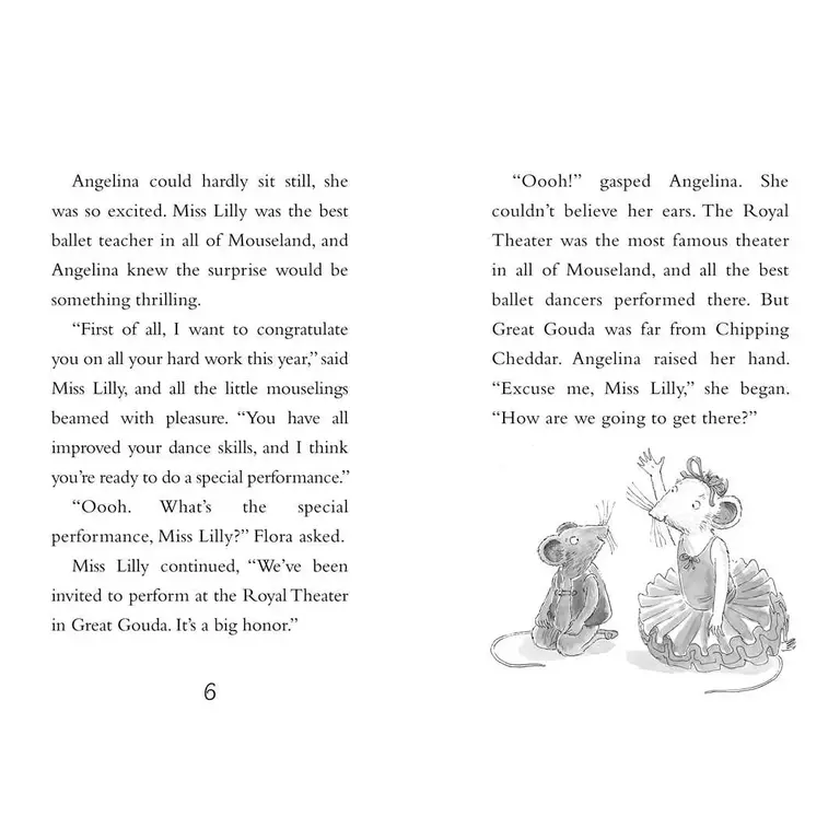 Simon & Schuster Angelina Ballerina's Ballet Tour