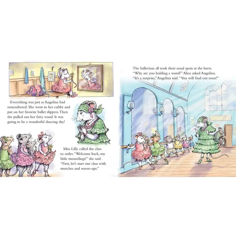 Simon & Schuster Angelina Ballerina At Ballet School