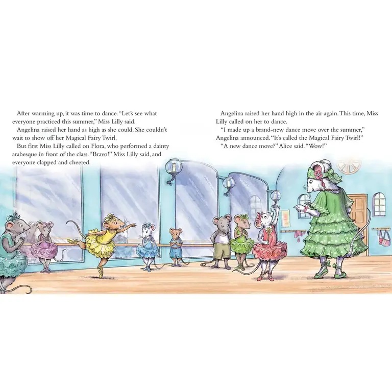 Simon & Schuster Angelina Ballerina At Ballet School