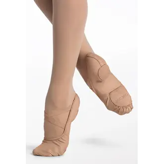 Capezio Hanami Canvas Ballet- ADULT Lt Suntan