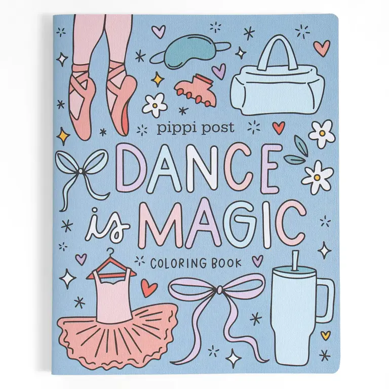 Pippi Post PIP Dance Is Magic Coloring Book