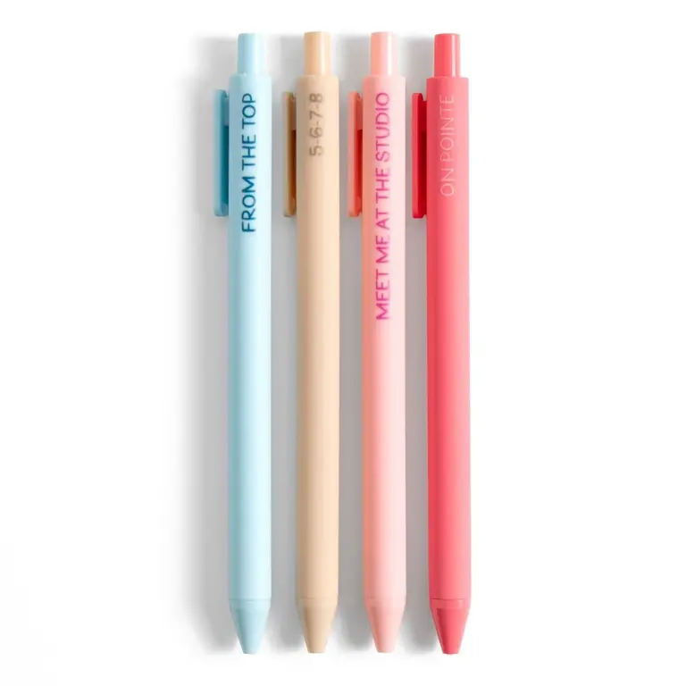 Pippi Post PIP Set of 4 Pens