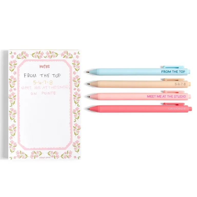 Pippi Post PIP Set of 4 Pens