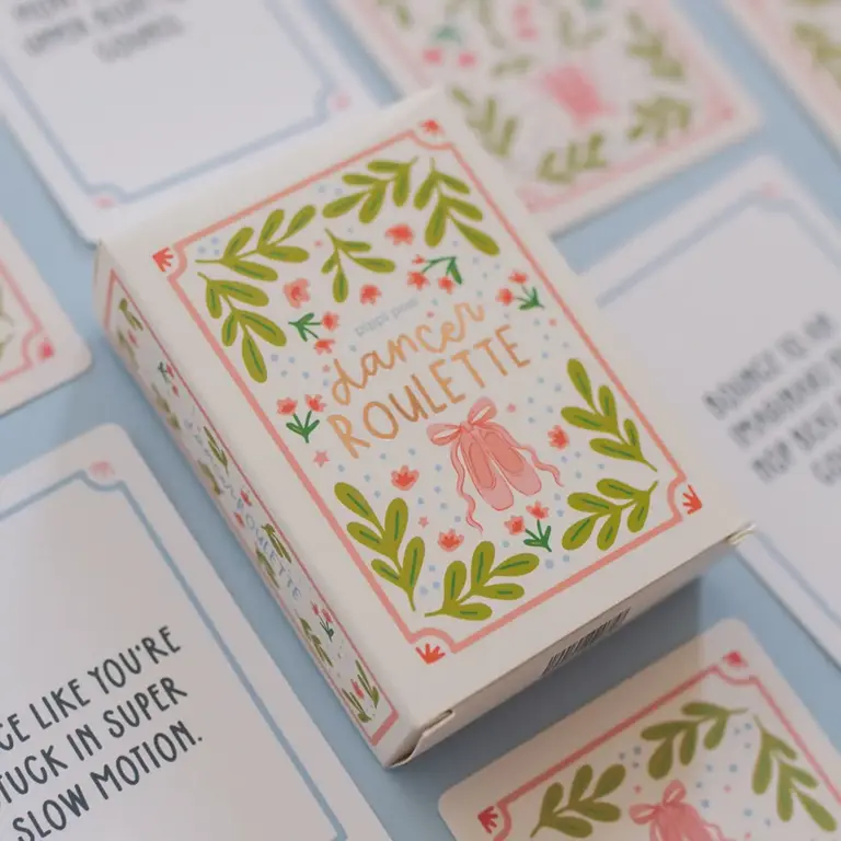 Pippi Post Dance Roulette Card Game