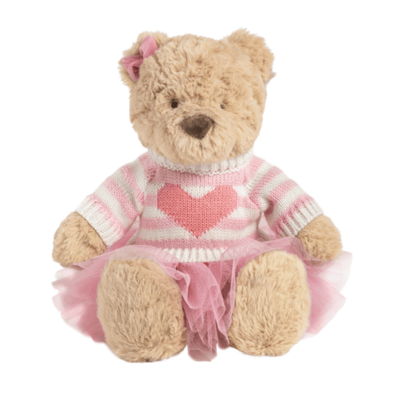 Mud Pie MP Sweater Bear Plush Pal