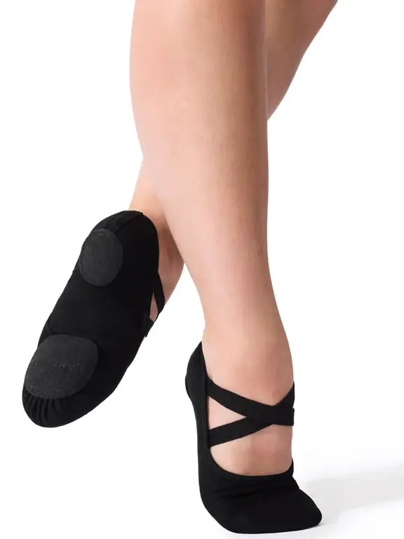 Capezio Hanami Canvas Ballet - Adult Black