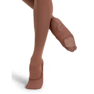 Capezio Hanami Canvas Ballet- Adult Mocha