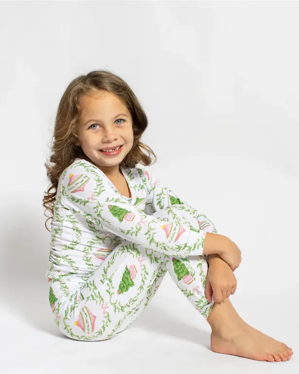 Royal Standard RS Nutcracker Trellis LS Pajama Set- Youth
