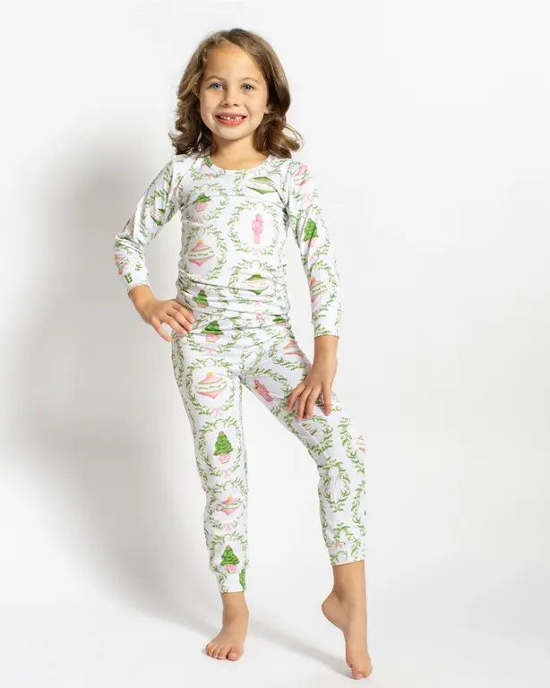 Royal Standard RS Nutcracker Trellis LS Pajama Set- Youth