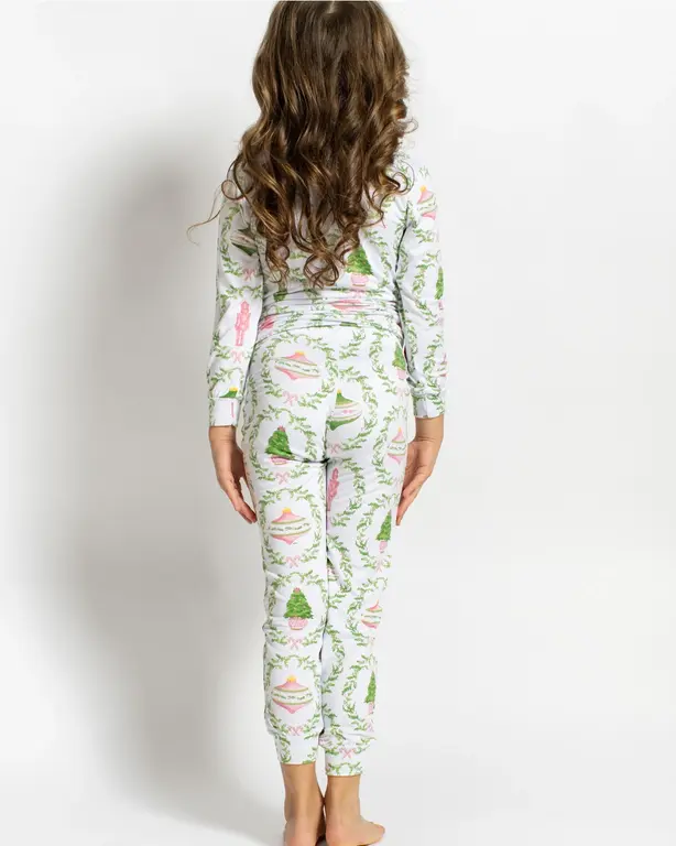 Royal Standard RS Nutcracker Trellis LS Pajama Set- Youth