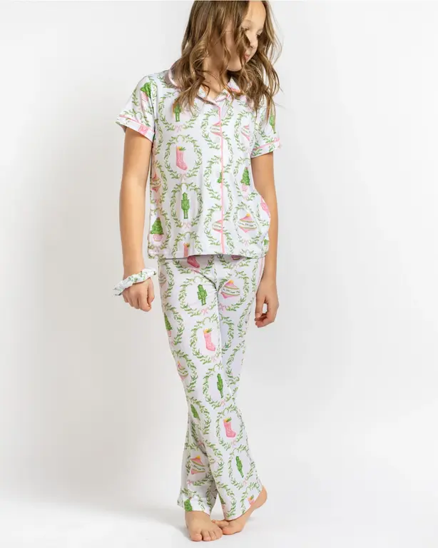 Royal Standard RS Nutcracker Trellis Sleep Pants Set - Youth