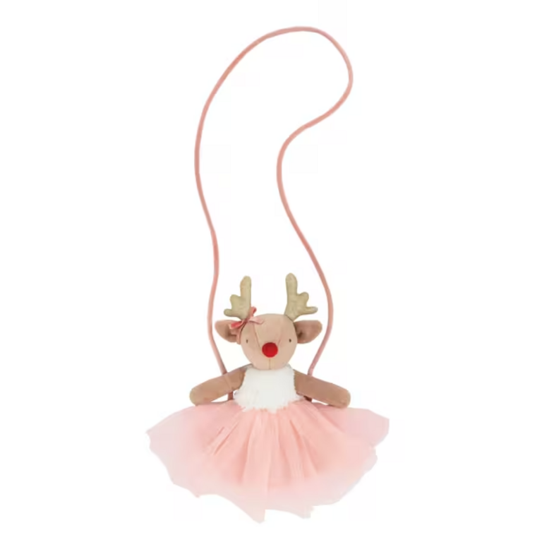 Mud Pie MP Pink Christmas Purse