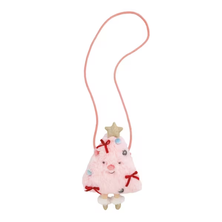 Mud Pie MP Pink Christmas Purse