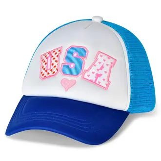 Iscream Theme USA Trucker Hat - Youth One Size