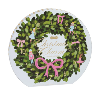 Mud Pie MP Wreath Christmas Charm Advent Calendar Set