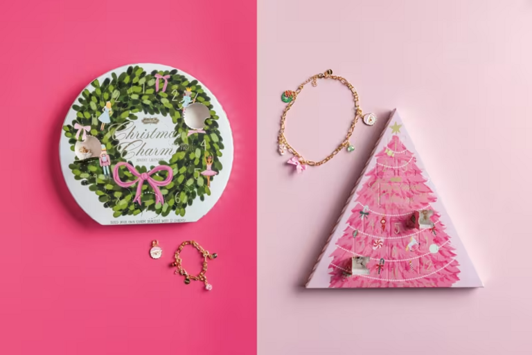 Mud Pie MP Wreath Christmas Charm Advent Calendar Set