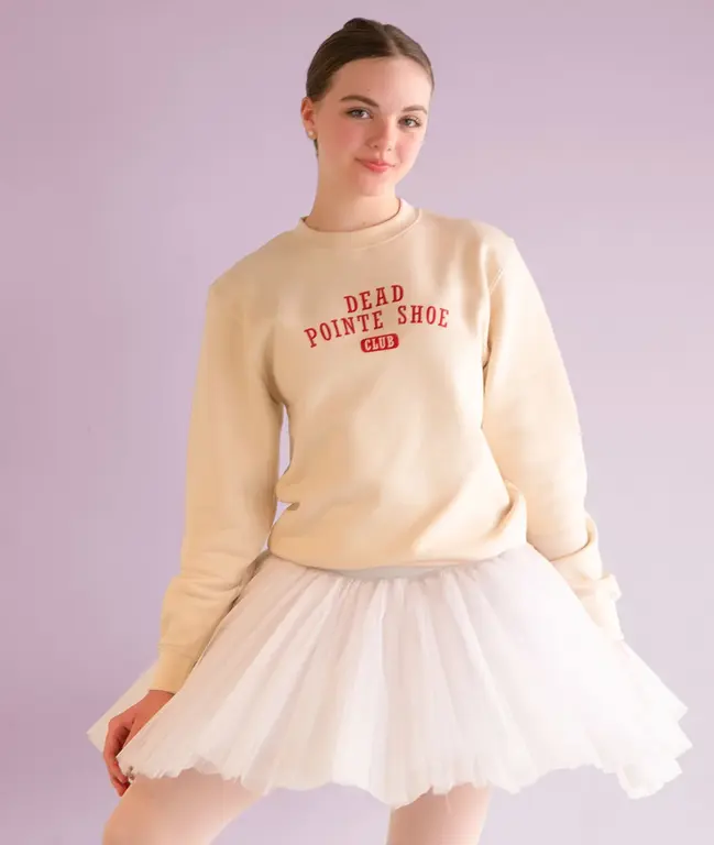 Covet Dance CD Dead Pointe Shoe Club Crewneck
