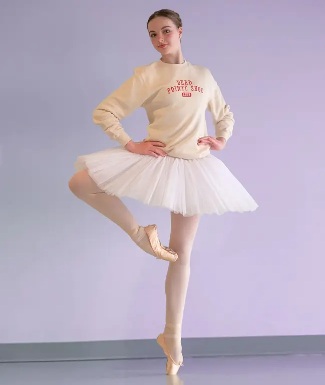 Covet Dance CD Dead Pointe Shoe Club Crewneck
