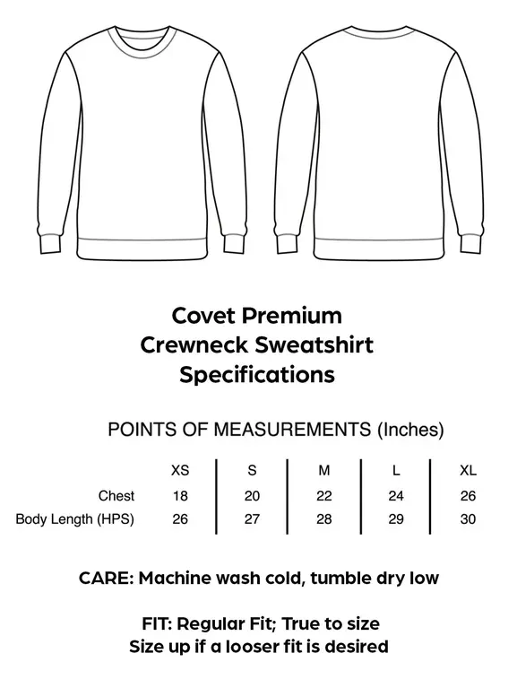 Covet Dance CD Dead Pointe Shoe Club Crewneck