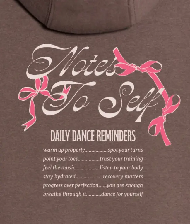 Covet Dance CD Notes to Self Hoodie