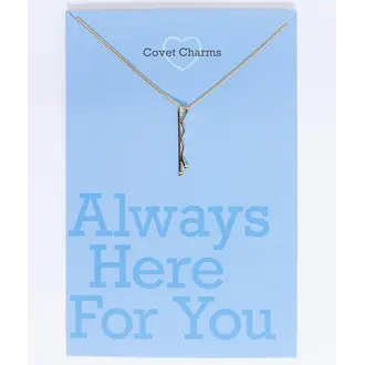 Covet Dance CD Always Here For You Bobby Pin Necklace
