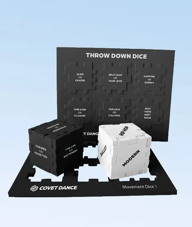Covet Dance CD Throw Down Dice