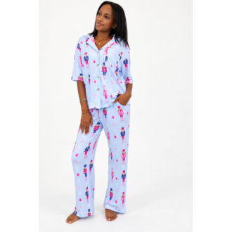 Katydid KD Nutcracker Christmas Pajama Set - Adult