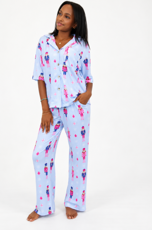 Katydid KD Nutcracker Christmas Pajama Set - Adult