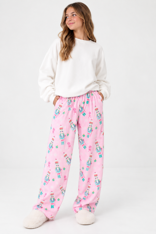 Iscream IS Nutcracker Treat Plush Pants - Youth & Adult