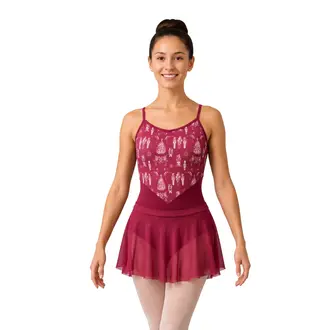 Danshuz DS Camisole Leo w/ Printed Bodice- Adult