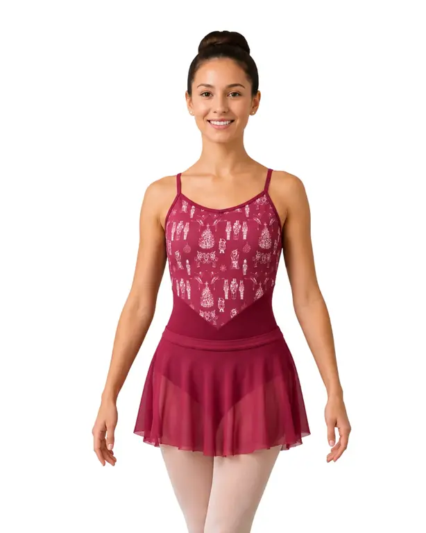 Danshuz DS Camisole Leo w/ Printed Bodice- Adult