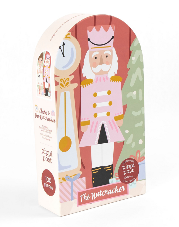 Pippi Post PIP Nutcracker & Clara Double Sided Puzzle