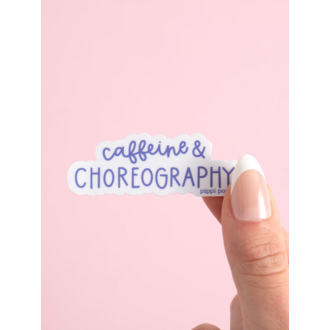 Pippi Post PIP Caffeine & Choreography Decal Sticker