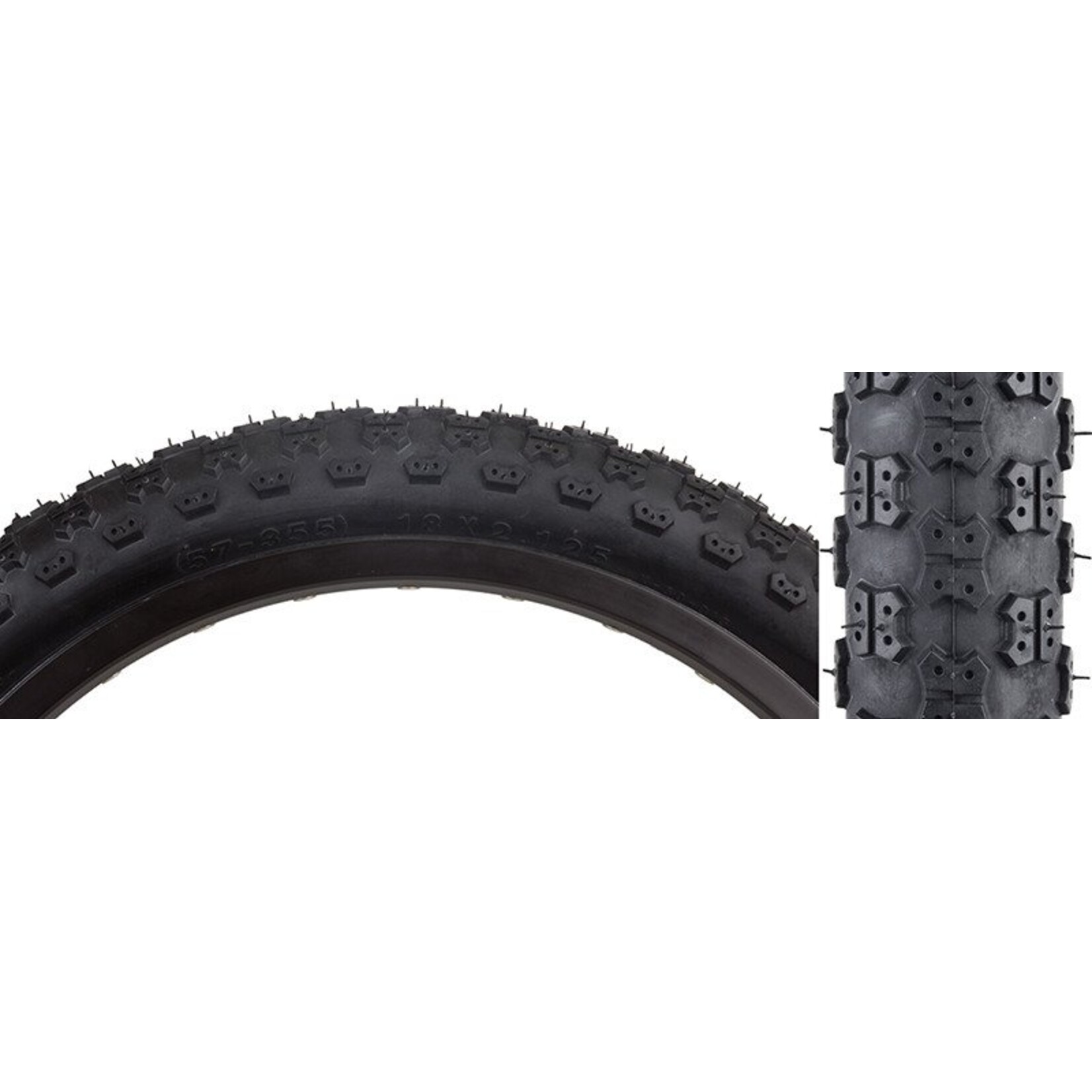 Kenda 18x2.125" Kenda K50 MX3 Tire Steel Bead Black