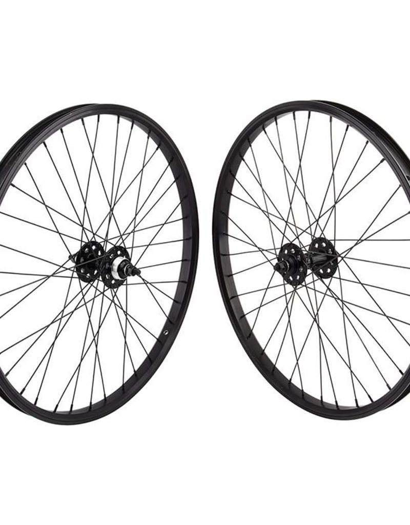 24x1.75 (507x24) SE Bikes Black 36h 1s Freewheel Sealed 3/8 110mm