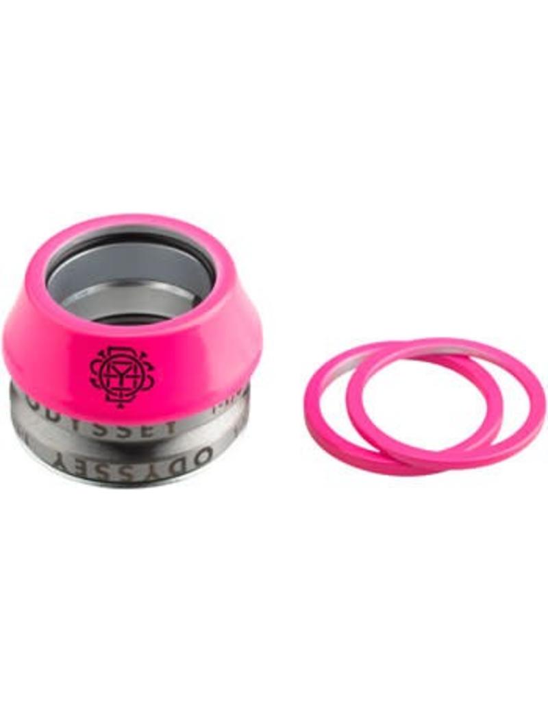 ODYSSEY CONICAL INTEGRATED 1-1//8/" HOT PINK BMX BICYCLE HEADSET