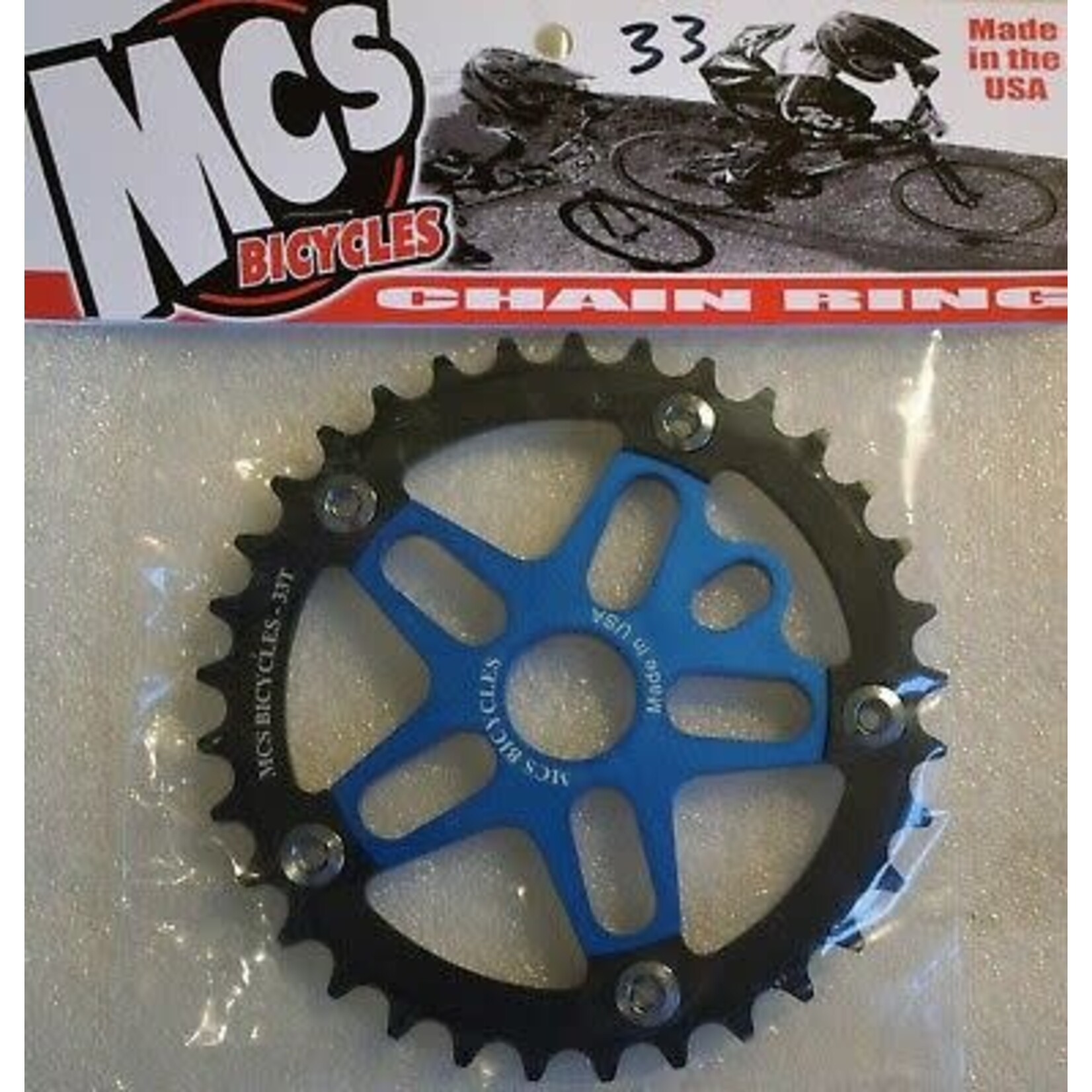 MCS MCS Alloy Spider and Chainring Combo 33T