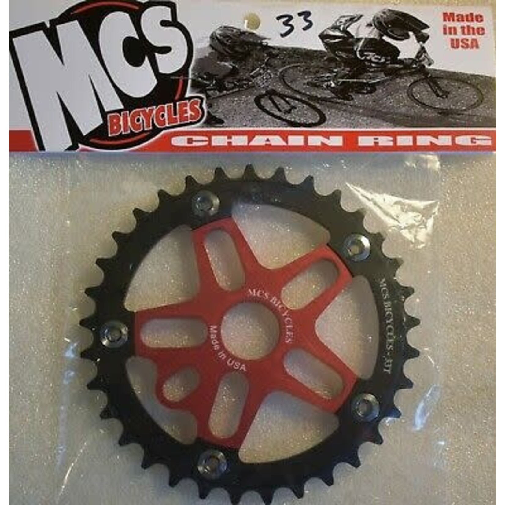 MCS MCS Alloy Spider and Chainring Combo 33T