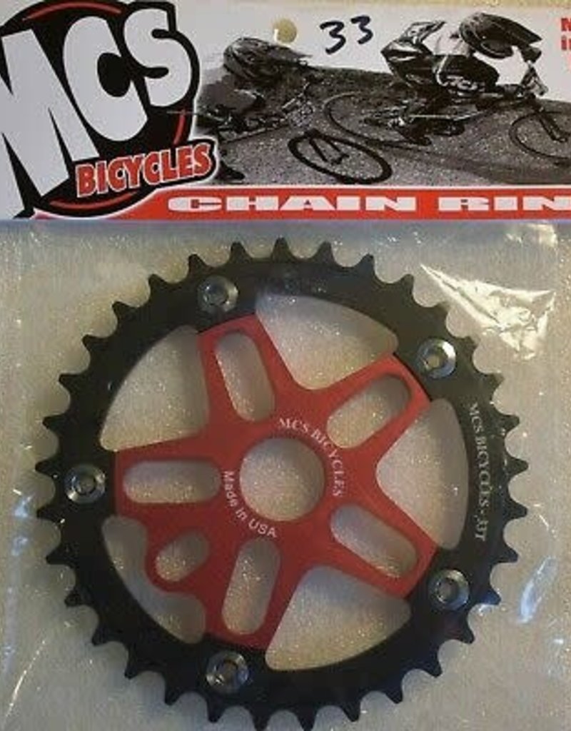 MCS MCS Alloy Spider and Chainring Combo 33T