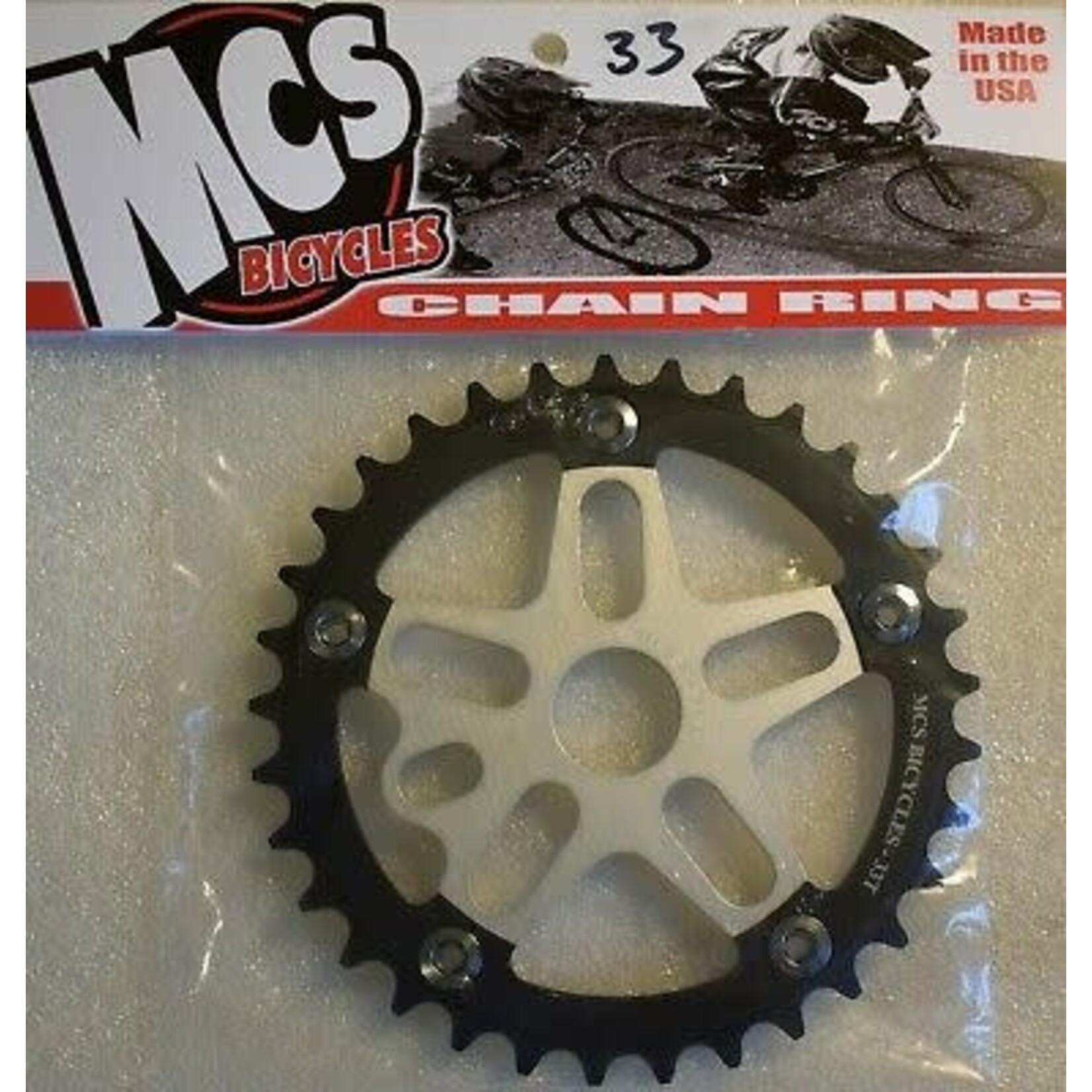 MCS MCS Alloy Spider and Chainring Combo 33T